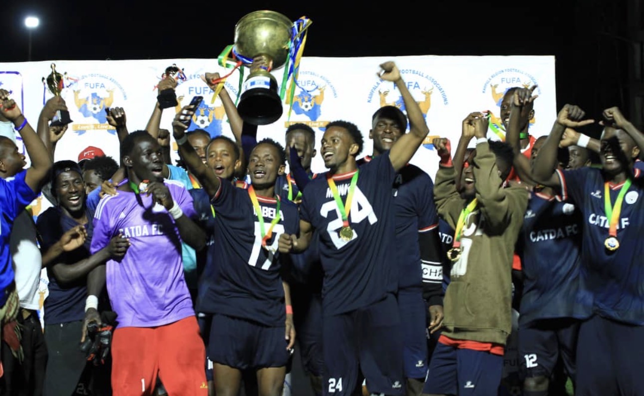 CATDA FC players celebrate